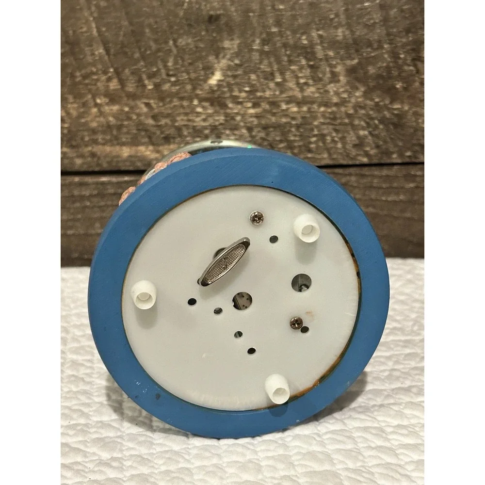 Shalom House Dreidel Musical Snow Globe Music Box Rotating Figurine‎ Works Great